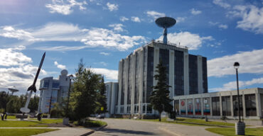 Pictured: One of the University of Alaska buildings.