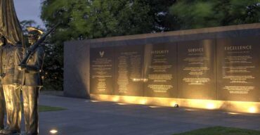 Pictured: Honor Guard Memorial in Arlington, Virginia.