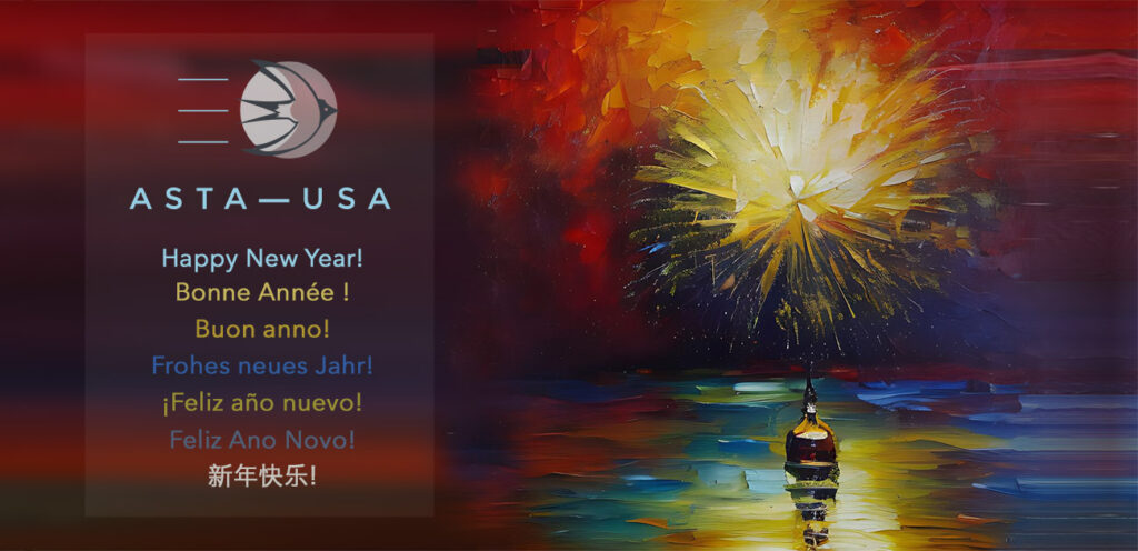 Happy New Year - from ASTA-USA