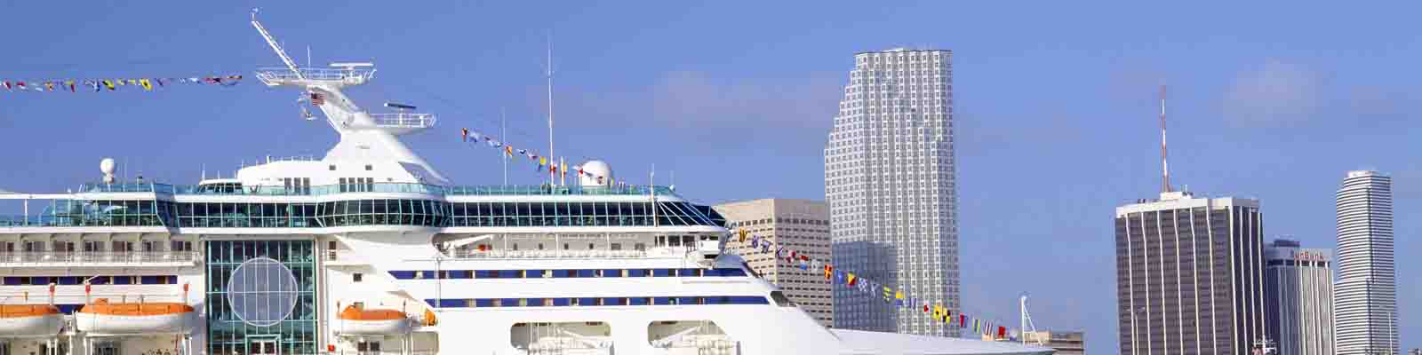 This is an image of a cruise ship in downtown North Port. ASTA-USA provides professional translation services in this city.