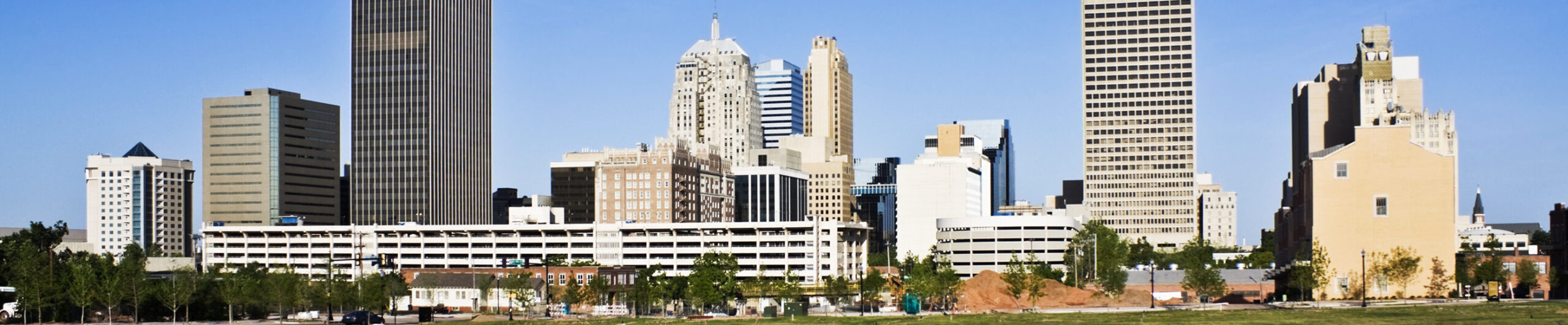 This is a skyline of downtown Oklahoma City where ASTA-USA offers professional translation services.