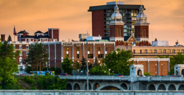 This is an image of downtown Spokane where ASTA-USA provides professional translation services.