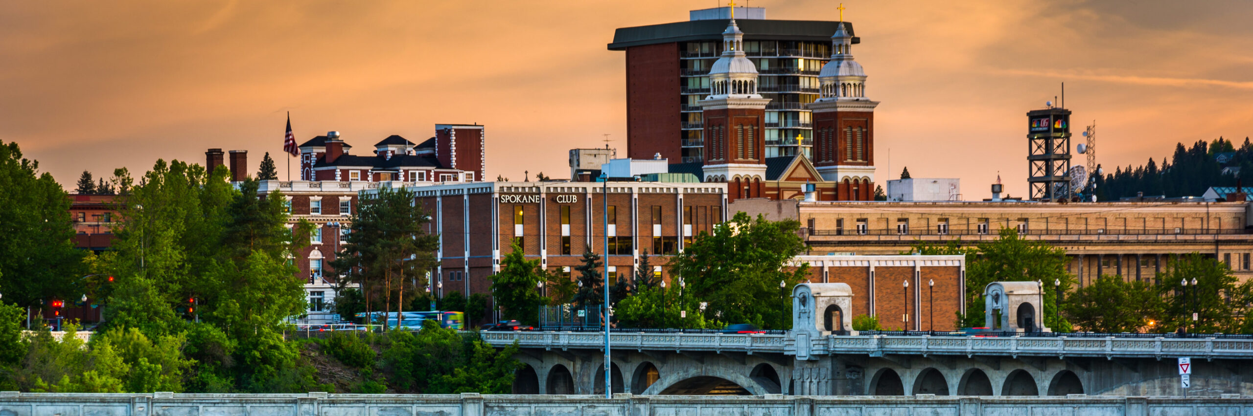 This is an image of downtown Spokane where ASTA-USA provides professional translation services.