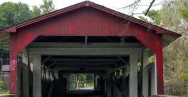 This is an image of a covered bridge in Allentown where ASTA-USA provides professional translation services.