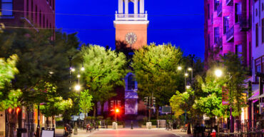 This is an image of downtown Burlington Vermont where ASTA-USA ASTA-USA provides professional translation services.